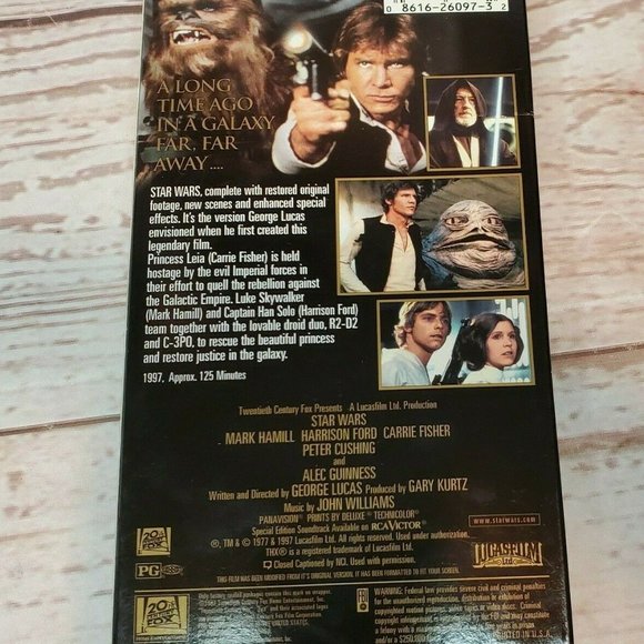 Star Wars Special Edition Empire Strikes Back VHS - Picture 4 of 10